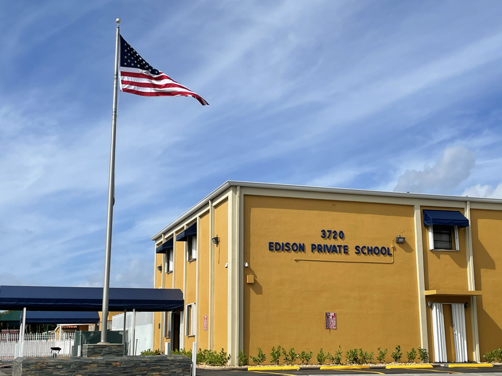 Edison Private School entrance